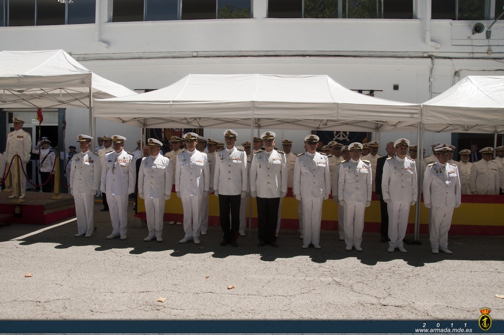 Personal de la Armada destinado en Madrid que pasa a la situación de reserva